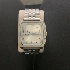 Diesel silver mens watch